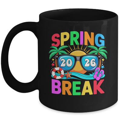 Aesthetic Spring Break 2026 Family Vacation Squad Graphic Mug | teecentury