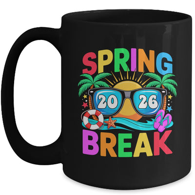 Aesthetic Spring Break 2026 Family Vacation Squad Graphic Mug | teecentury