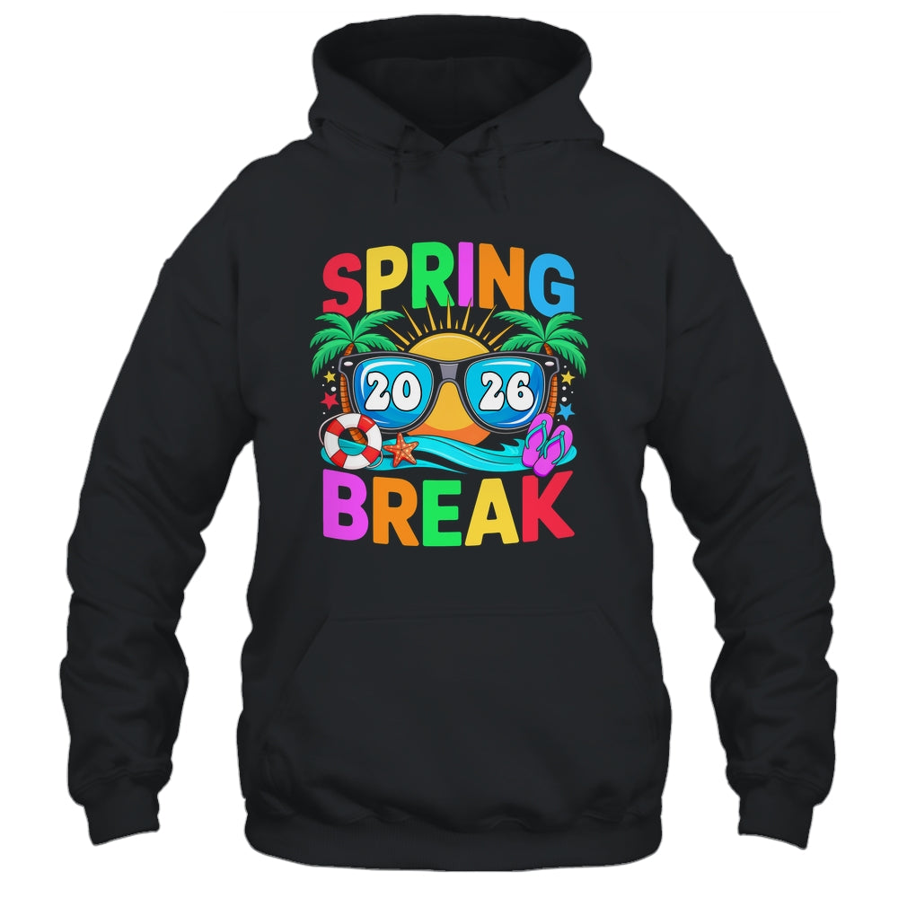 Aesthetic Spring Break 2026 Family Vacation Squad Graphic Shirt & Tank Top | teecentury