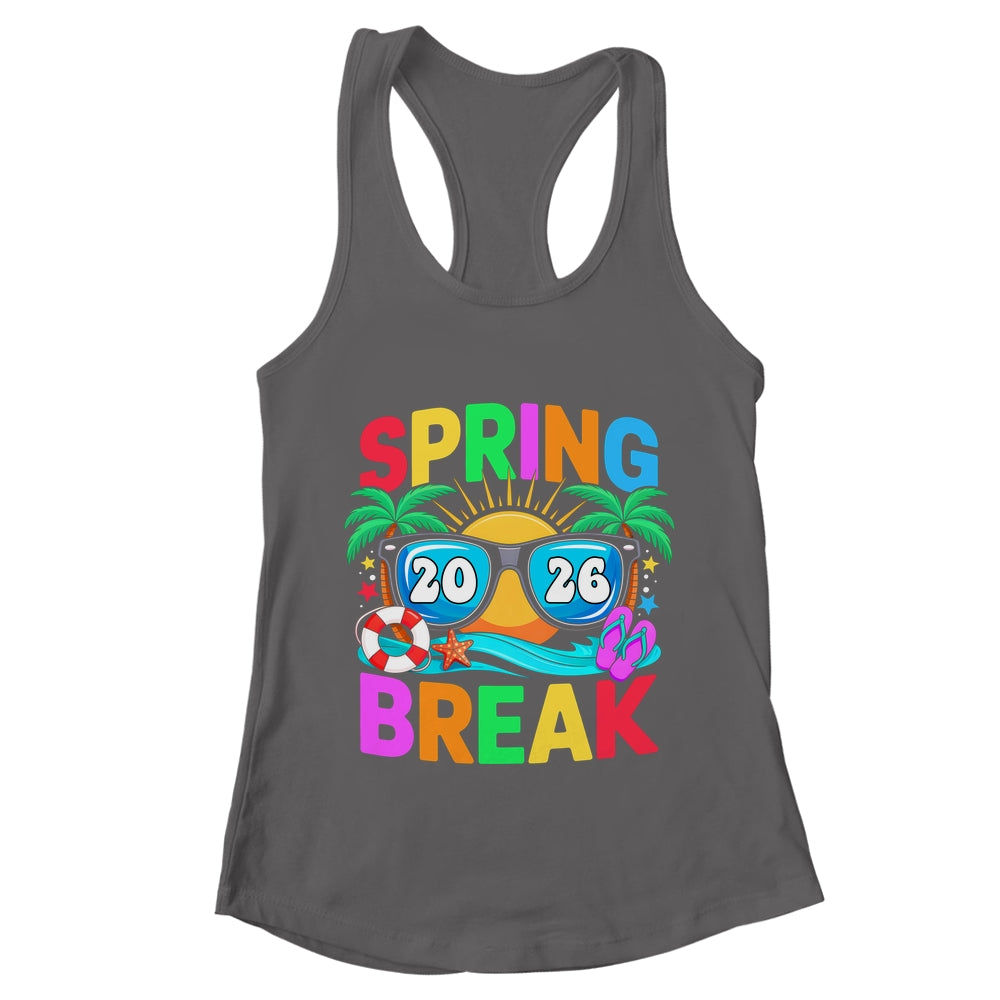 Aesthetic Spring Break 2026 Family Vacation Squad Graphic Shirt & Tank Top | teecentury