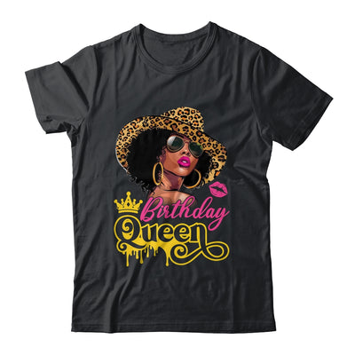 African American Afro Black Women It's My Birthday Queen Shirt & Tank Top | teecentury