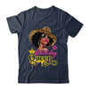 African American Afro Black Women It's My Birthday Queen Shirt & Tank Top | teecentury
