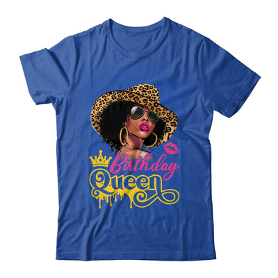 African American Afro Black Women It's My Birthday Queen Shirt & Tank Top | teecentury