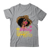 African American Afro Black Women It's My Birthday Queen Shirt & Tank Top | teecentury