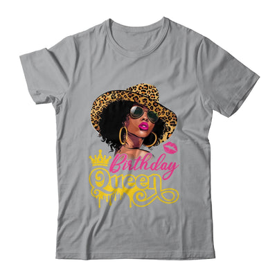 African American Afro Black Women It's My Birthday Queen Shirt & Tank Top | teecentury