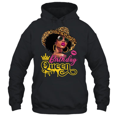 African American Afro Black Women It's My Birthday Queen Shirt & Tank Top | teecentury