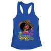 African American Afro Black Women It's My Birthday Queen Shirt & Tank Top | teecentury