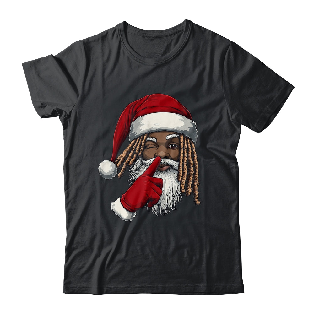 African American Afro Santa Claus Christmas Party Decor Shirt & Sweatshirt | teecentury