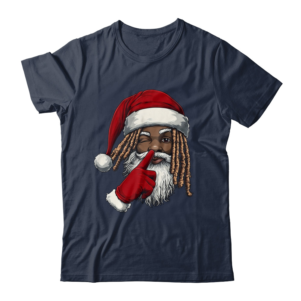 African American Afro Santa Claus Christmas Party Decor Shirt & Sweatshirt | teecentury