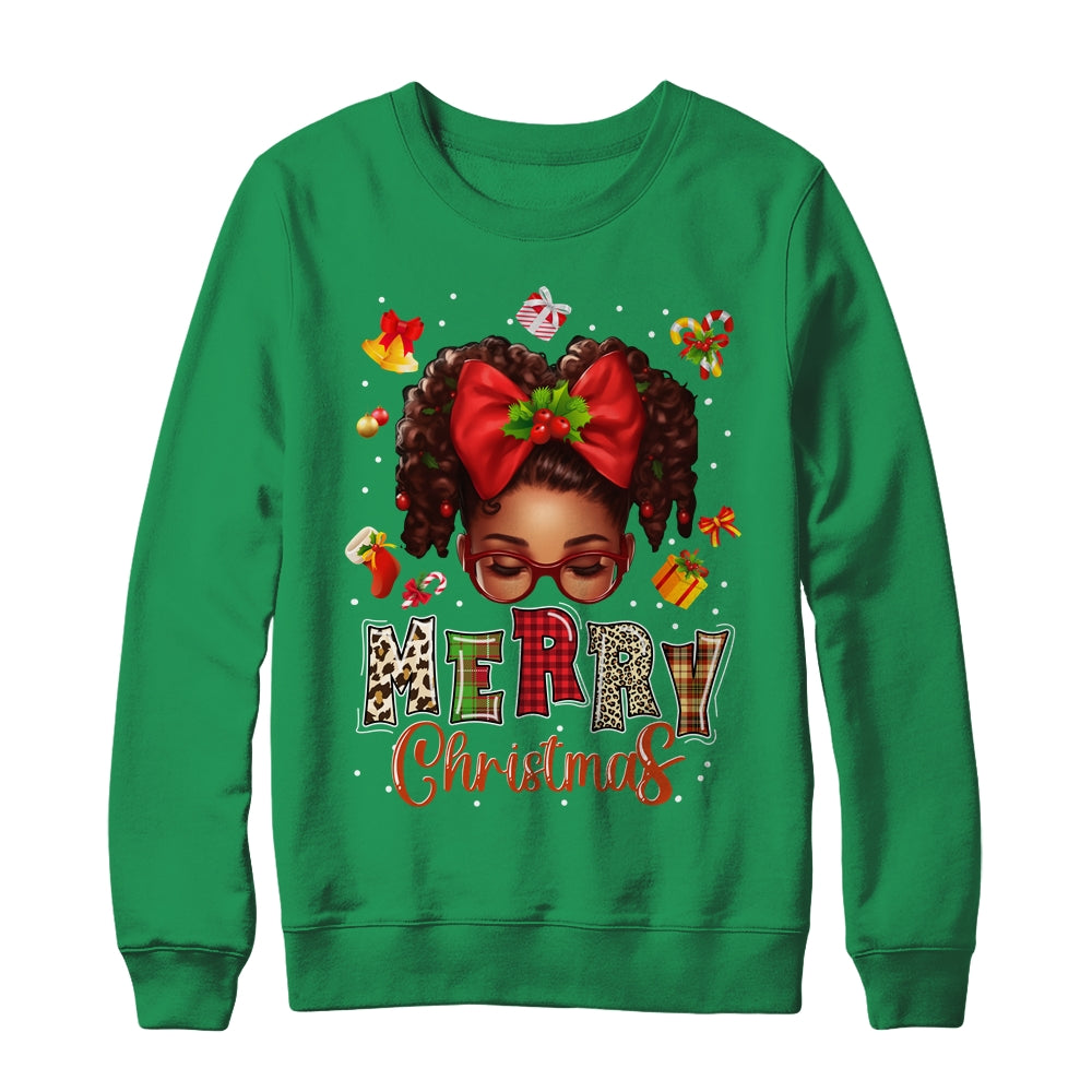 African American Christmas African Black Xmas Mom Women Shirt & Sweatshirt | teecentury