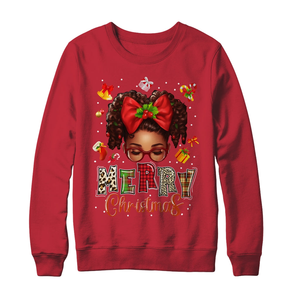 African American Christmas African Black Xmas Mom Women Shirt & Sweatshirt | teecentury