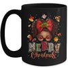 African American Christmas African Black Xmas Mom Women Mug | teecentury