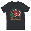 African American Christmas Family Santa Merry Christmas Youth Shirt | teecentury