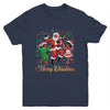 African American Christmas Family Santa Merry Christmas Youth Shirt | teecentury