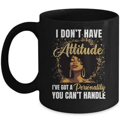 African American Melanin Queen Black Girl Magic Afro Mug | teecentury
