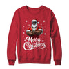 African American Santa Christmas Cool Afro Black Men Shirt & Sweatshirt | teecentury