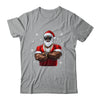 African American Santa Christmas Cool Afro Black X-Mas Shirt & Sweatshirt | teecentury