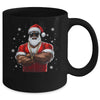 African American Santa Christmas Cool Afro Black X-Mas Mug | teecentury
