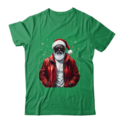 African American Santa Christmas Cool Black X-Mas Men Shirt & Sweatshirt | teecentury