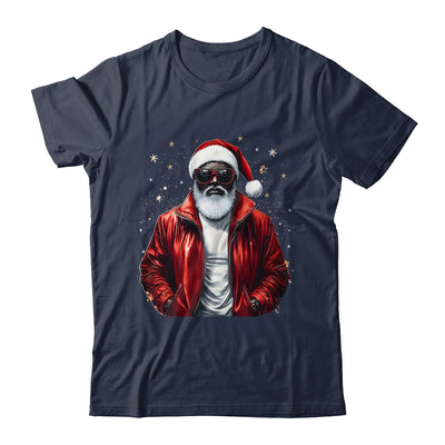 African American Santa Christmas Cool Black X-Mas Men Shirt & Sweatshirt | teecentury