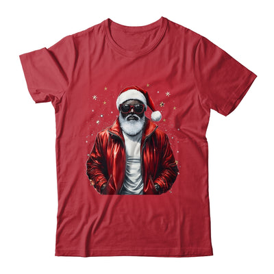 African American Santa Christmas Cool Black X-Mas Men Shirt & Sweatshirt | teecentury