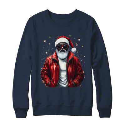 African American Santa Christmas Cool Black X-Mas Men Shirt & Sweatshirt | teecentury