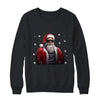 African American Santa Christmas For Men Cool Black Shirt & Sweatshirt | teecentury