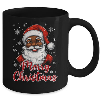 African American Santa Christmas Vintage Afro Black X-Mas Mug | teecentury