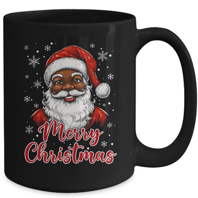 African American Santa Christmas Vintage Afro Black X-Mas Mug | teecentury
