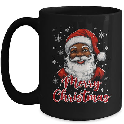 African American Santa Christmas Vintage Afro Black X-Mas Mug | teecentury