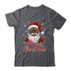 African American Santa Christmas Vintage Afro Black X-Mas Shirt & Sweatshirt | teecentury
