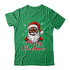 African American Santa Christmas Vintage Afro Black X-Mas Shirt & Sweatshirt | teecentury