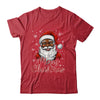African American Santa Christmas Vintage Afro Black X-Mas Shirt & Sweatshirt | teecentury