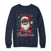 African American Santa Christmas Vintage Afro Black X-Mas Shirt & Sweatshirt | teecentury