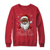 African American Santa Christmas Vintage Afro Black X-Mas Shirt & Sweatshirt | teecentury
