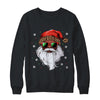 African American Santa Claus Black Christmas Leopard Xmas Shirt & Sweatshirt | teecentury