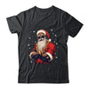 African American Santa Claus Family Christmas Black Shirt & Sweatshirt | teecentury