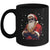 African American Santa Claus Family Christmas Black Mug | teecentury