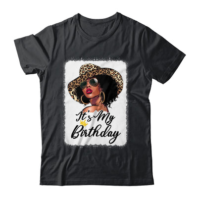 African American Woman It's My Birthday Black Queen Shirt & Tank Top | teecentury