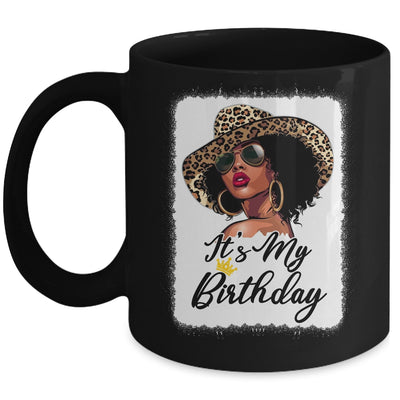 African American Woman It's My Birthday Black Queen Mug | teecentury