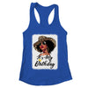 African American Woman It's My Birthday Black Queen Shirt & Tank Top | teecentury