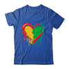 African Heart Black History Month African American Men Women Shirt & Hoodie | teecentury