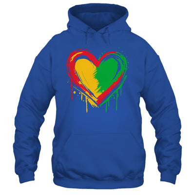 African Heart Black History Month African American Men Women Shirt & Hoodie | teecentury