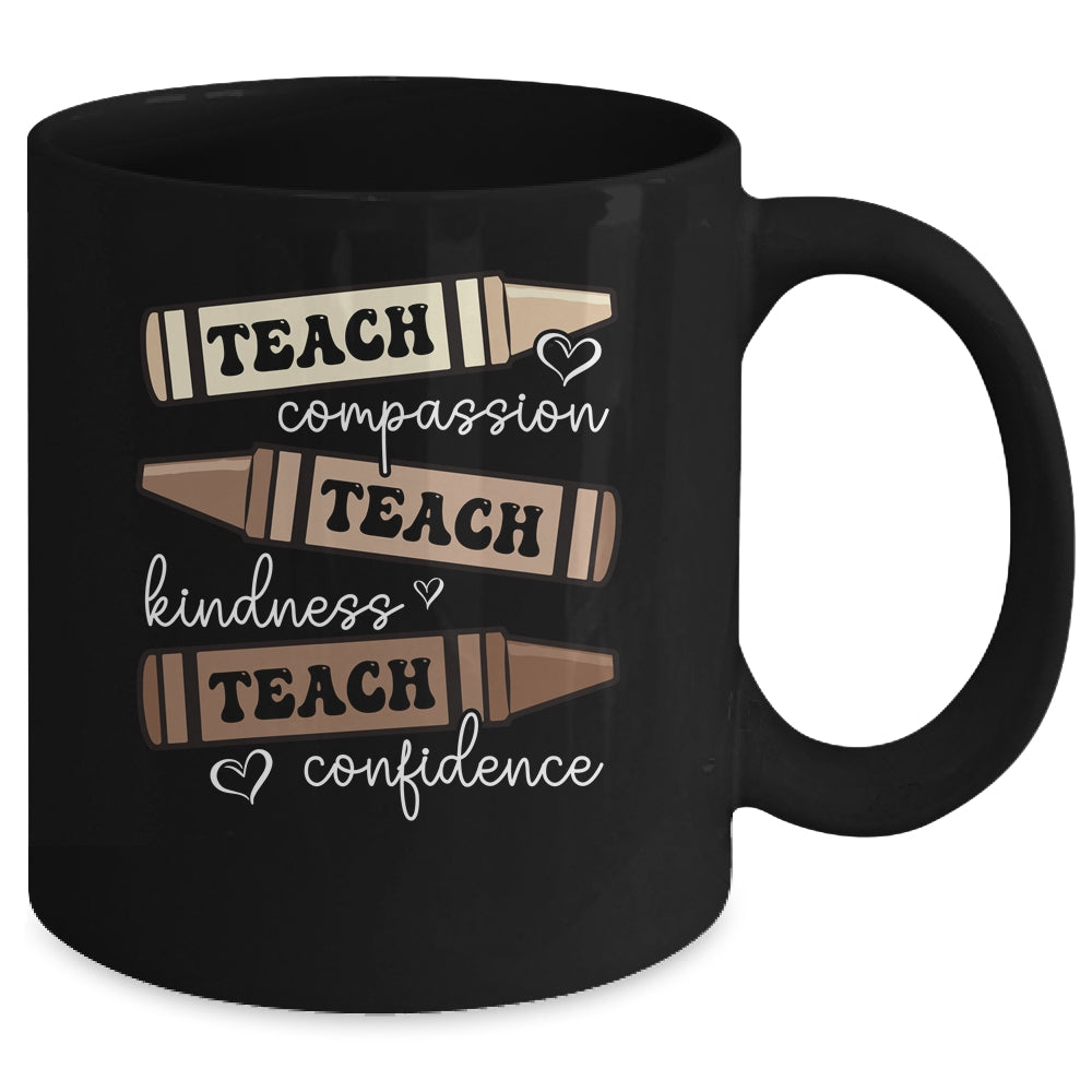 Afro African Black History Month Melanin Teacher Teach Mug | teecentury