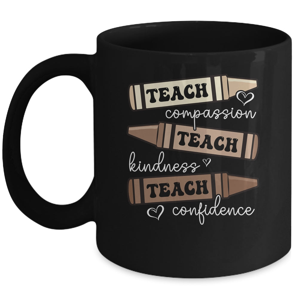 Afro African Black History Month Melanin Teacher Teach Mug | teecentury