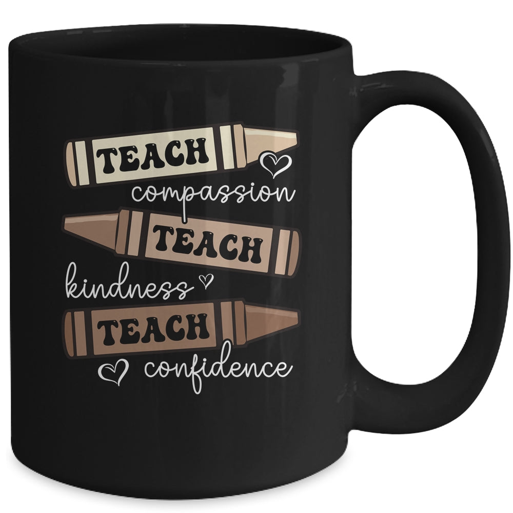 Afro African Black History Month Melanin Teacher Teach Mug | teecentury