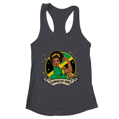 Afro Hair Jamaican Flag Jamaica Black Melanin Women Shirt & Tank Top | teecentury