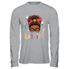 Afro Messy Bun Laboratory Life Lab Week 2025 Lab Technician Shirt & Hoodie | teecentury