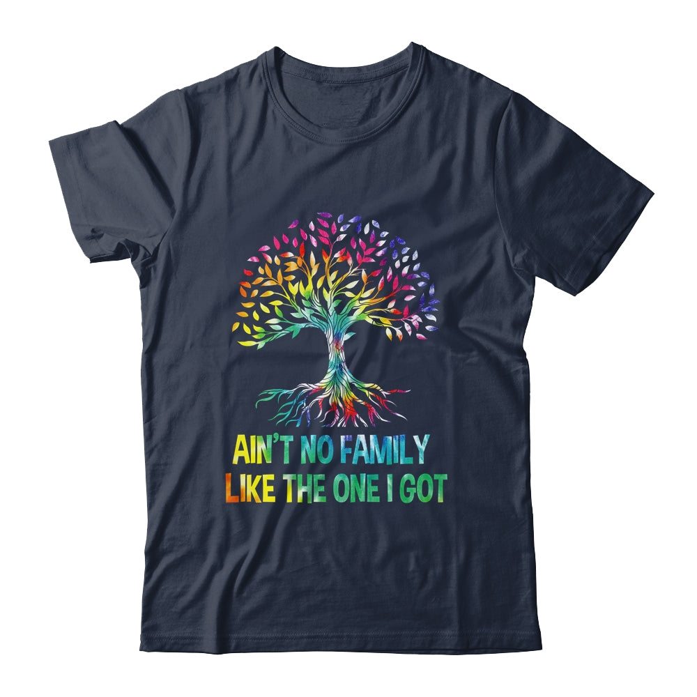 Ain't No Family Like The One I Got Tie Dye Funny Family Shirt & Hoodie | teecentury