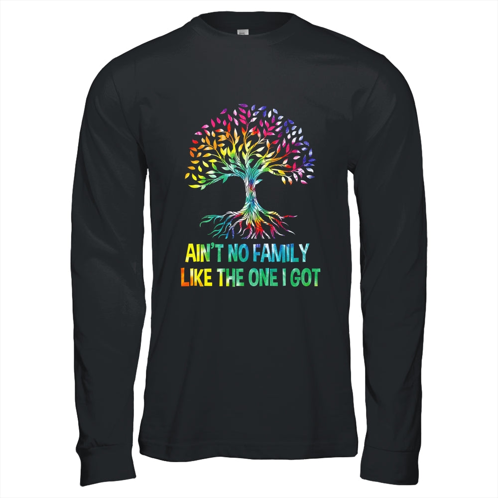 Ain't No Family Like The One I Got Tie Dye Funny Family Shirt & Hoodie | teecentury